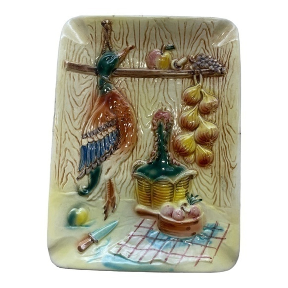 Vintage ESD Japan Ceramic Wall Hanging Kitchen Decor Duck
